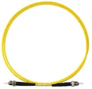 3m ST-ST Simplex 9/125um Single Mode Patch Cable, UPC Polish