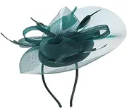 [CLISPEED] Fascinator Hat for Women Headband Tea Party Headdress Elegant Wedding Fascinator Lightweight and Easy to Wear for Formal and Evening Dress
