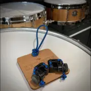 Drumgees RIM Accessory for Drums BLUE - Percussion Bungee Cord Strap Snare Toms