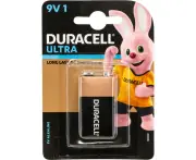 1pc Duracell CopperTop 9V Alkaline Battery Multi Purpose for Clocks/Toys/Radios