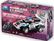 UniBlock Remote Controlled RC Building Blocks Police Car 121 Pc, or Jeep 170 Pc