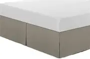 BBPM Bed Skirt Solid Color Bed Skirt Ruffled Bed Skirt Cover Bedroom Bed Cover Bed Skirt Non-Slip Mattress Cover Bedsheet/Bedspread,Brown,Queen/150 * 200cm