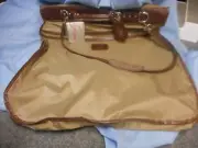 NWT BROWN SKYWAY CASCADE SERIES LUGGAGE GARMENT BAG TRAVEL TOTE LOCK SKY WAY