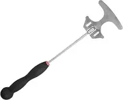 Eigell Stainless Steel T Shaped Shrimp Baits Spoon Fishing Gear Rock Fishing Tool for Sea Rock Fishing Fishing Tackle Fishermen