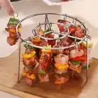 with Grilled Skewers Barbecue Grill for Home Kitchen Outdoor
