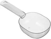 FIXOSHEE Plastic Long Handle Scoop Kitchen Utility Spoon for Flour Rice Sugar and Candy Easy to Operation Essential Cooking Tool for Home