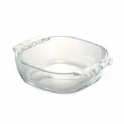 Hario Heat-resistant Glass Toaster Dish Plate 400 ml HTZ-40-BK MADE IN JAPAN