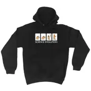 Science Evolution - Funny Novelty Hoodies Hoodie