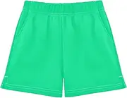 [ODAWA] Medium Lavender Magenta Girls Quick Dry Shorts Lightweight Girls Yoga Shorts Size 7-8