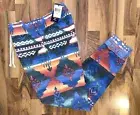 New Men's Polo Ralph Lauren Fleece Jogger Pants Aztec Southwest Design Sz S