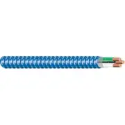 12/2 x 250 ft. Solid Blue CU MC (Metal Clad) Armorlite Cable