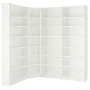 BILLY bookcase, white, 215/135x28x237 cm