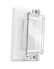 Magnetic Light Switch Guards, Light Switch and Outlet Cover for Clear 2Pack