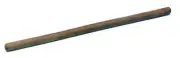 Eisco Labs Ebonite Friction Rod, 30cm