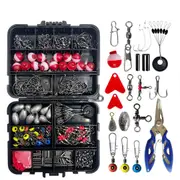 Fishing Accessory Tool Set Gear Kit for Fishing Rods Hooks Tackle Box Storage