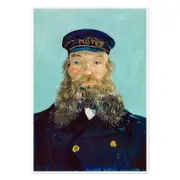 Galrie Vincent van Gogh Postman Art Print Iconic Post-Impressionist Masterpiece, Poster Only, A3 30 x 42cm (12 x 16inch)