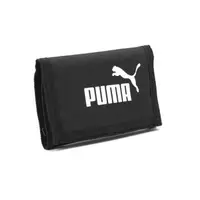 在飛比找森森購物網優惠-Puma 錢包 Phase Wallet 黑 白 零錢袋 皮