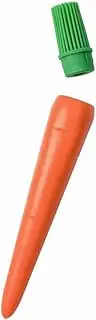 MOTHNUR Carrot Basting Brush High Temperature Resistant Oil Brush for Baking BBQ Kitchen Tool for Grilling Cooking Easy to Clean Use
