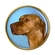 Hungarian Vizsla Dog Lapel Pin Badge