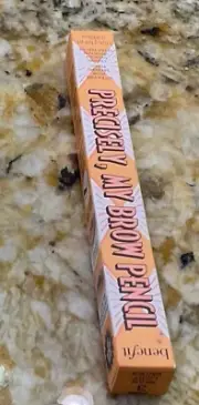 Benefit Cosmetics Precisely My Brow Pencil 3 Warm Light Brown 0.0009oz Travel