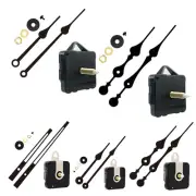Acrylic Silent Wall Clock Mechanism with Metal Hand Options for Crafts