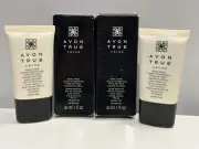 (2) Avon True Color Ideal Nude Foundation Liquid FRESH ESPRESSO 1oz Each New