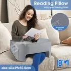 Lap Desk Pillow Support Reading Working Gaming Laptop Table Arm Rest Support Pad