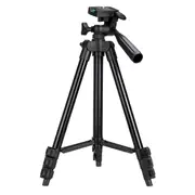 Aluminium 4 Sections Professional Camera Tripod Stand Adjustable Phone Holder