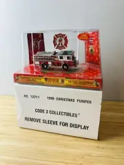 Code 3 Collectibles 1999 Christmas Pumper / Limited Edition Fire Engine #12211