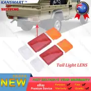 Pair of Tail Lights Lens For Toyota Hilux 05-11 Landcruiser 70-79 Trayback Ute