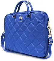 CG MOBILE Guess GUCB15ZPSQSSGB 16 Inch Blue Quilted 4G Bag, blue
