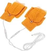 [JEWEDECO] Hand Warmers Gloves Women's Thermal Gloves Touchscreen Compatible Quick Heat Winter Essential