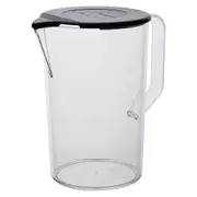 Bamix 16cm/1L Plastic Jug w/ Lid Kitchen Juice/Water Drinking Pitcher Clear