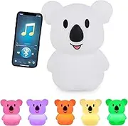 Home.X Koala Silicone Night Light with Bluetooth Speaker