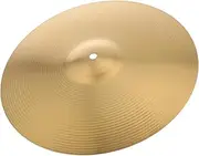 Kisangel 14-inch Alloy Drum Cymbal Set Splash Cymbal Pack Mount for Drum Sets Accessories