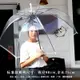 透明雨傘小清新男女網紅晴雨傘兩用長柄自動雨傘小學生兒童透明傘