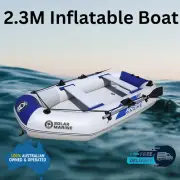 2.4M Inflatable boat fishing boat Seats Paddle River Dam