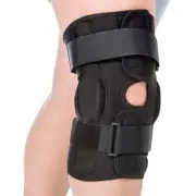 Torn Meniscus ROM Knee Brace - Hinged Post Surgery Support with Flexion Exten...