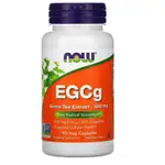 【免運】美國NOW FOODS 諾奧 EGCG綠茶提取物 400MG 90粒 茶素多酚萃取高含量