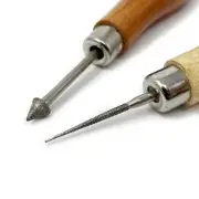 Bead Reamers Set of 2 Diamond Coated Tips Enlarge Smooth Holes in Beads