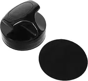 DECOMELODY Versatile Fit Air Hockey Pusher Lint Pads Self-Adhesive Lint Stickers for Ice Hockey Paddle