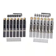Easy to Use Headless Guitar Bridge Set for 7 String Guitars Premium Build
