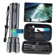 Flashlights High Lumens Rechargeable - 2000 Lumens Long high lumen flashlight