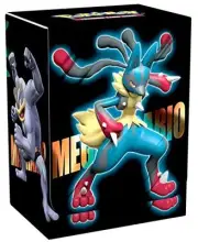 Ultra Pro Pokemon Shiny Mega Lucario Deck Box Hook and loop Closure