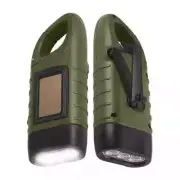 LED Flashlight Hand Crank Survival Emergency Flashlight Charging