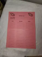 Vintage TSR Inventory Tag Dungeons and Dragons