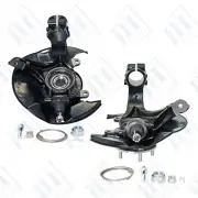 Pair Front Wheel Bearing Hub w/ Knuckle for 2016-17 Honda Accord Touring 3.5L V6 (for: Honda)