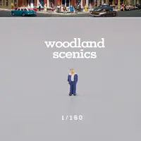 在飛比找露天拍賣優惠-Woodland scenics迷你場景模型人物1/160比