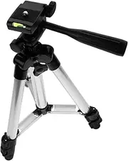 Angoily Cm Fishing Camera Holder Tripod Led Flashlight Bracket Lightweight Aluminum Lever Locks Rubber Feet