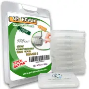 ORTHODONTIC WAX - GENUINE ORTHOWAX™ - STICK BETTER THAN ANY OTHER BRAND